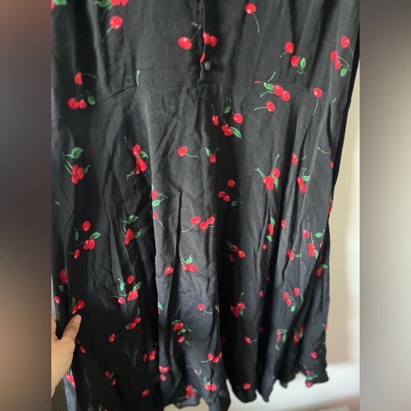 Polo Ralph Lauren Black Dress with Cherry Print - Picture 5 of 8